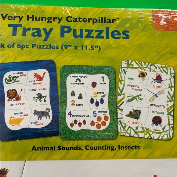 The Very Hungry Caterpillar - ABC Book, 3 Puzzles & Plush (age 2+) - Picture 9 of 16